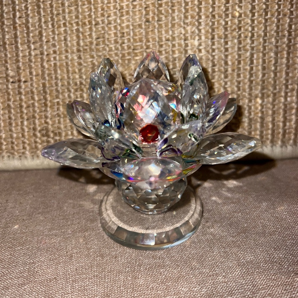 Crystal Lotus Flower